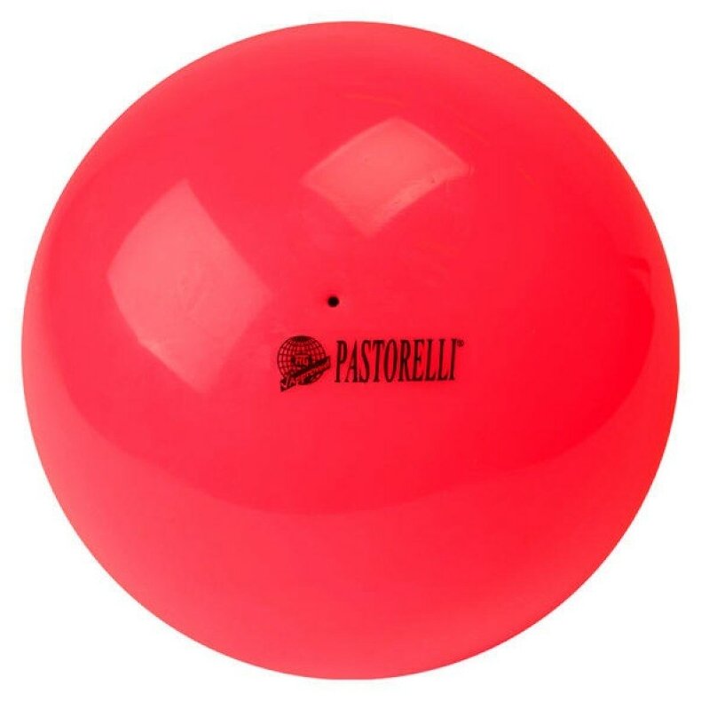 Мяч для художественной гимнастики PASTORELLI New Generation, 18 см, коралловый 03910