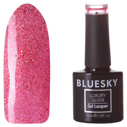 Bluesky, Гель-лак Luxury Silver №719