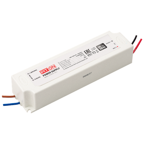 Блок питания (AC-DC) 12V 36W P36PPA-12V герм IP67 пластик блок питания 12v 3а 5 5х2 5мм