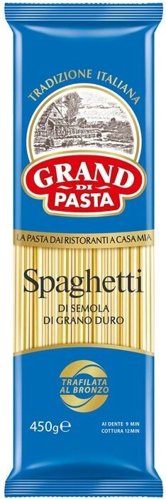 Макароны Grand di Pasta Spaghetti 450г