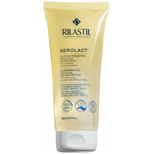 RILASTIL XEROLACT Защитное и успокаивающее масло для умывания и очищения 200 мл