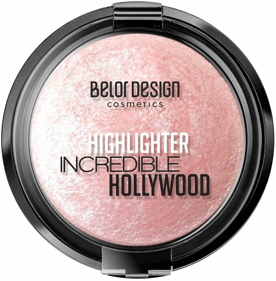 Belor Design Хайлайтер для лица INCREDIBLE HOLLYWOOD тон 03 зефирный 7,3 г