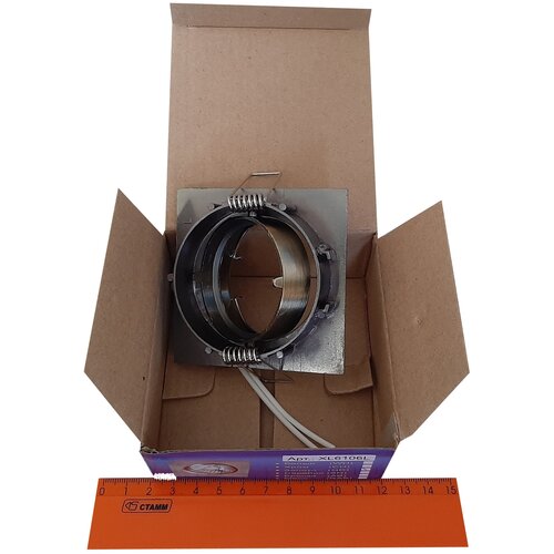 Светильник встраиваемый ТМ 100000ЛАМП. XL6106L-AB. Цвет - бронза. Квадратный, поворотный, литой. Под лампу - MR16.