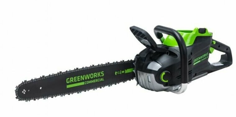 Аккумуляторная пила Greenworks GD82CS51 без АКБ и ЗУ