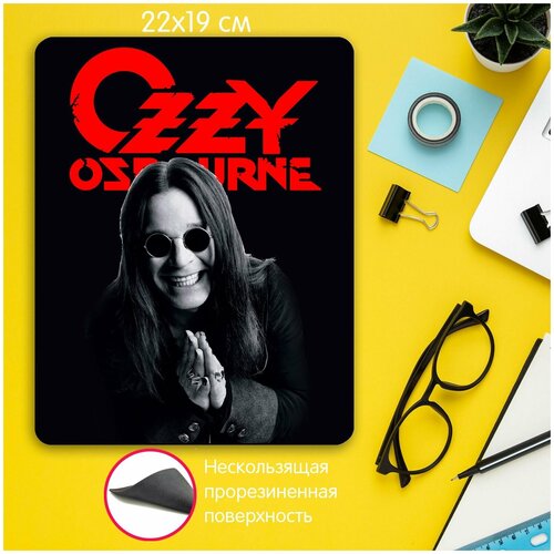 Игровой коврик для мыши рок группа ozzy osbourne Оззи Осборн