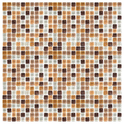 Мозаика Colori Viva Levanto Бежевая Стеклянная 1x1 29.8x29.8 CV10075