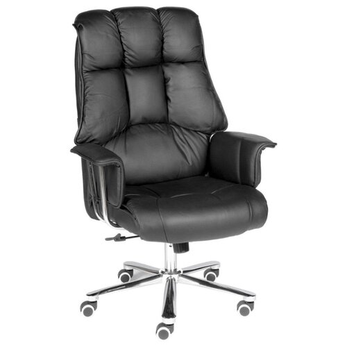 Кресло для руководителя Norden chairs Президент, обивка: искусственная кожа, цвет: экокожа черная