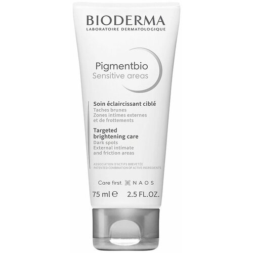 Bioderma Pigmentbio Осветляющий крем для чувствительных зон 75мл