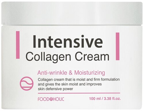 Food a Holic Intensive Collagen Cream Антивозрастной функциональный крем для лица с коллагеном 100 мл