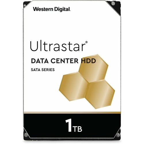 Жесткий диск WD Ultrastar DC HA210 HUS722T1TALA604, 1ТБ, HDD, SATA III, 3.5