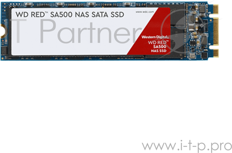 SSD накопитель WD Red SA500 2Тб, M.2 2280, SATA III - фото №19