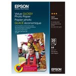 Бумага Epson A4 Value Glossy Photo Paper 183 г/м² - изображение