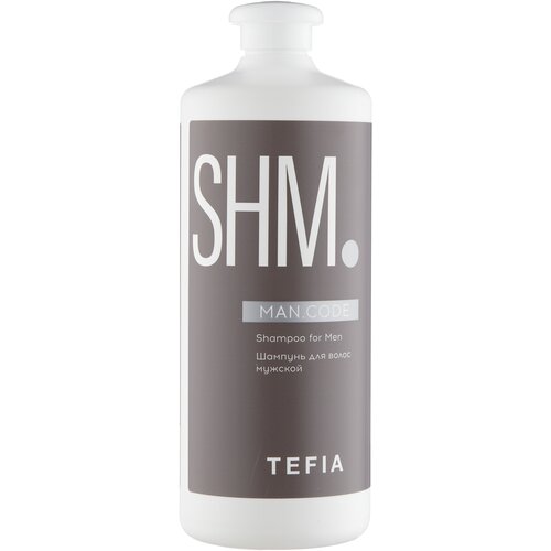 Tefia MAN.CODE Шампунь для волос мужской, 1000 мл shampoo for eyebrows with wheat germ extract 150 ml