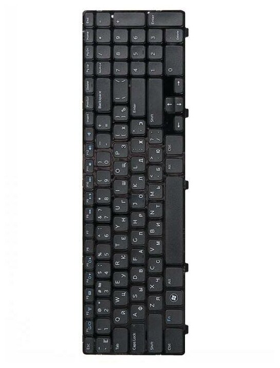 Клавиатура (keyboard) ZeepDeep для ноутбука Dell Inspiron 15-3521 черная с рамкой гор Enter NSK-LA00R