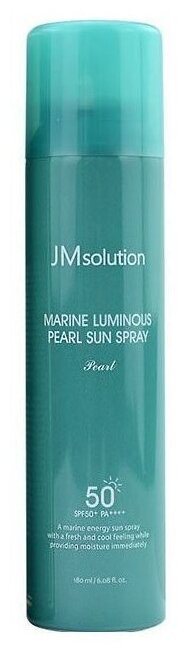 JM Solution солнцезащитный спрей с морскими минералами Marine Luminous Pearl Deep Sun SPF 50 180 мл