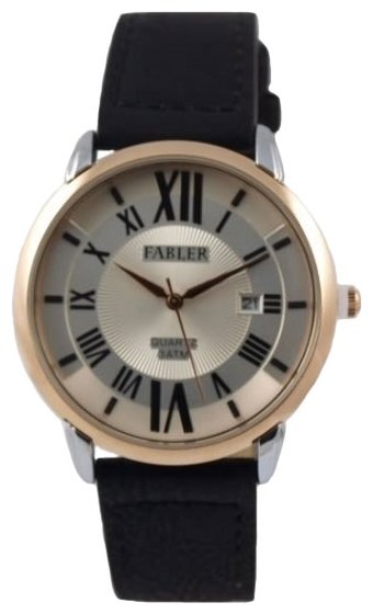 FABLER FM-710061-6 (сталь) 1 кален-рь,кож.рем