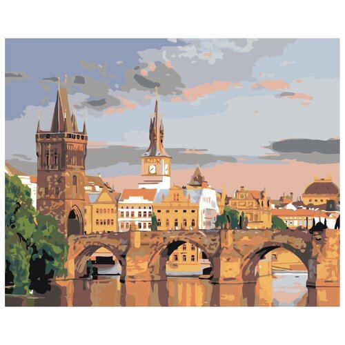 Картина по номерам Городской мост, 40x50 см картина по номерам городской мост 40x50 см