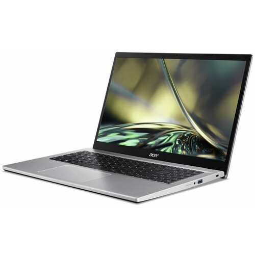 Ноутбук 15.6 ACER A315-59G-50G5 [NX. K6WER.003] Full HD/Core i5-1235U/8/SSD 512Gb/NVIDIA GF MX550 2Gb/DOS серебристый