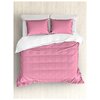 Комплект постельного белья Розовый узор, 1,5-спальный (пододеяльник+2 наволочки) - изображение