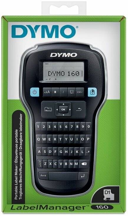 Принтер Dymo Label Manager LM160 переносной черный - фото №12
