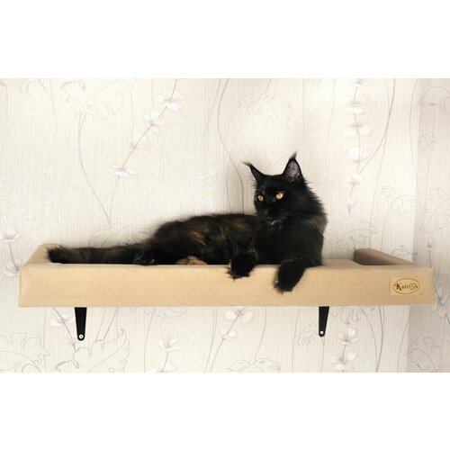 Настенная полка-лежак для кошек