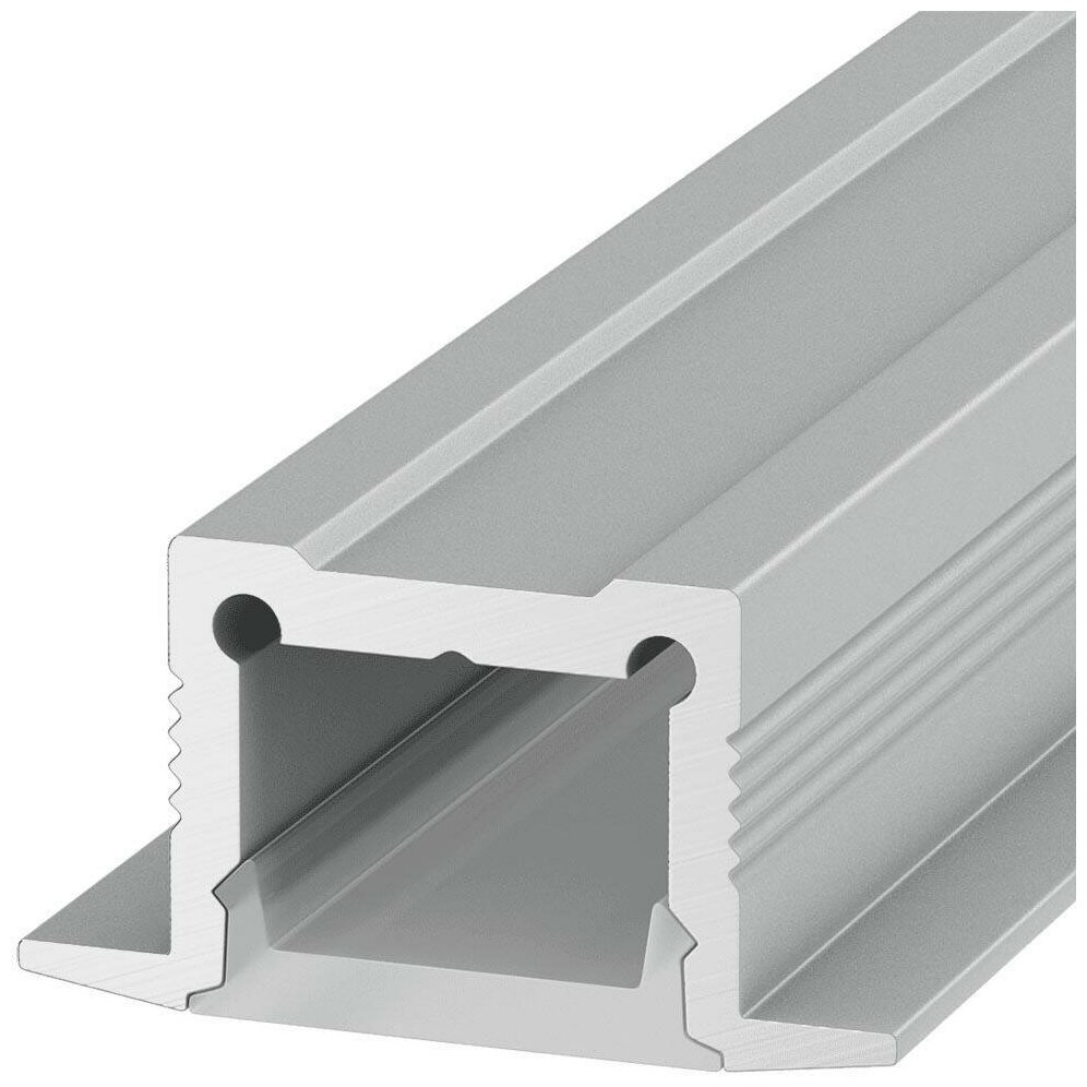 Алюминиевый профиль Design LED LE 2613, 2500 мм, анодированный LE.2613-R DesignLed - фото №1