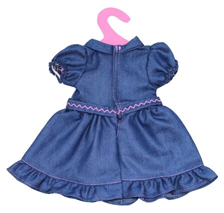 Одежда для кукол: платье (синий цвет), 25,5x36x1см GC18-29