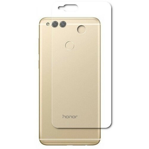 аксессуар защитная пленка для huawei honor 7a pro luxcase full screen transparent Гидрогелевая пленка LuxCase для Honor X7 0.14mm Transparent Back 90598