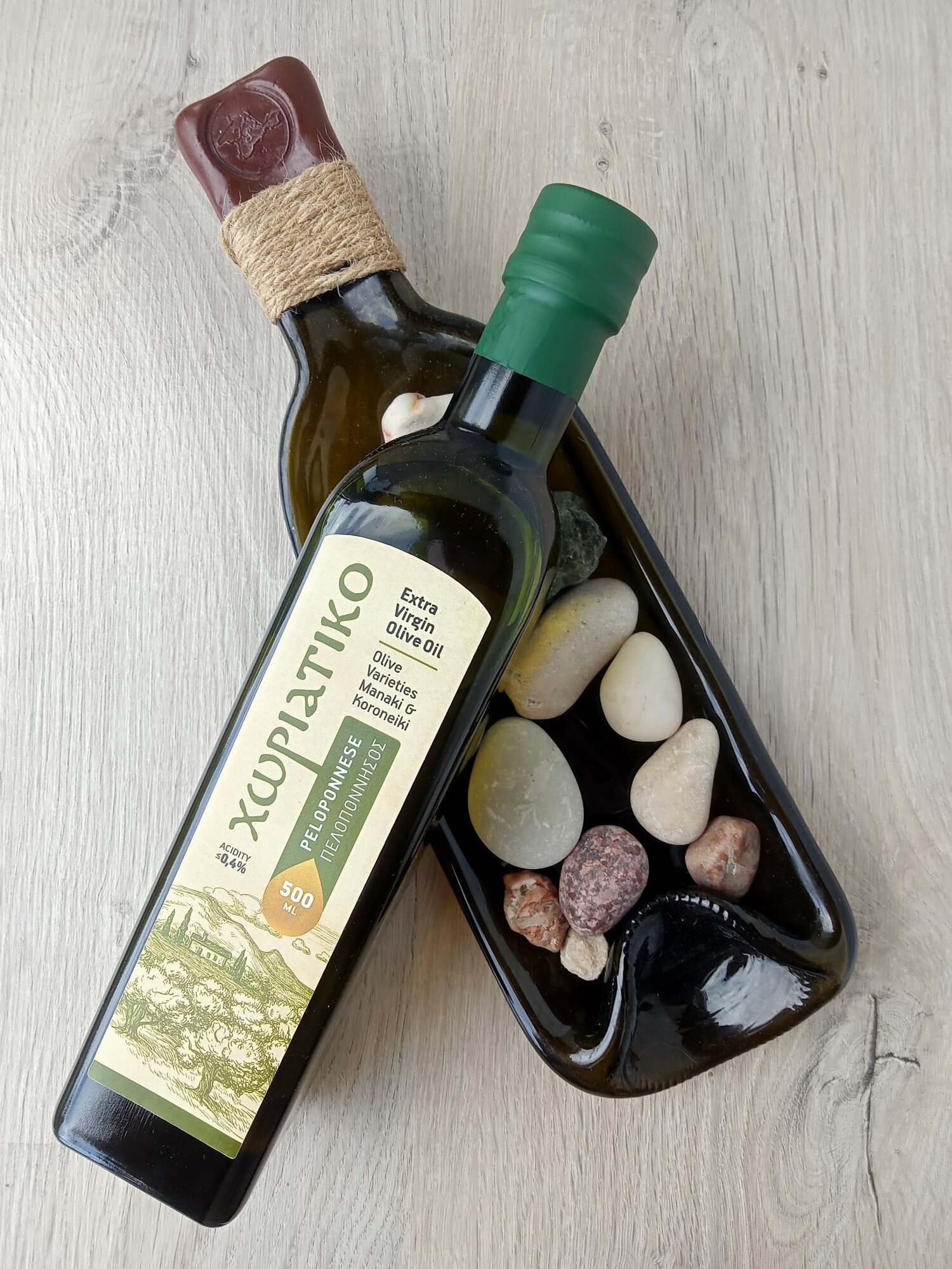 Деревенское Extra Virgin оливковое масло Horiatiko Peloponnese (Хориатико Пелопоннес), 500 мл