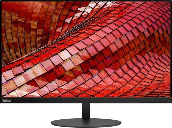 Монитор 27 Lenovo ThinkVision T27i-10 Black (IPS,1920x1080, 4 ms,178°/178°,250 cd/m,1000:1,+HDM, +DP, +USB 3.0 x 4)