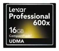 Карта памяти Lexar Professional 600X CompactFlash