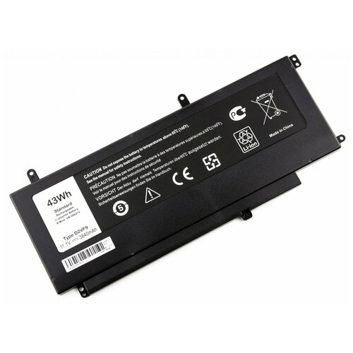 Аккумулятор для ноутбука Dell VOSTRO 14-5459D-1628G, 14- 5000 Dell Inspiron 15 7548 (11.1V 3840mAh) P/N: 0PXR51 0YGR2V D2VF9 PXR51, 4P8PH аккумулятор для ноутбука dell inspiron 15 7547 3873mah 11 1v 43wh pn d2vf9