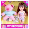 Набор M&C Toy Centre Paula с любимой игрушкой свинка, MC23007c - изображение