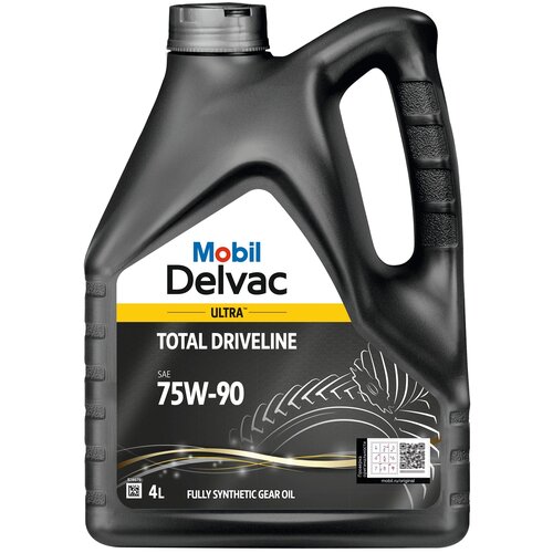 Масло трансмиссионное Mobil Delvac Ultra™ Total Driveline 75W-90, 4 л