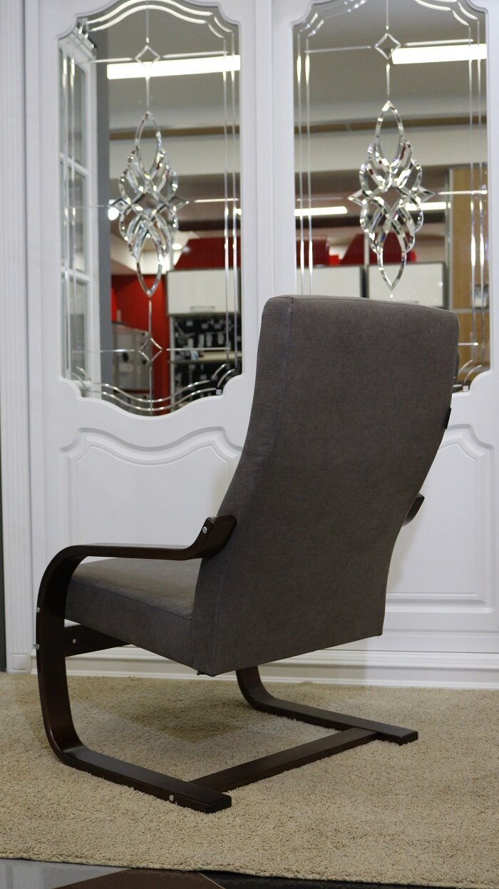 Кресло качалка для отдыха дома мягкое - фотография № 9