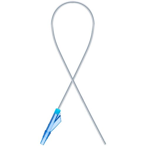 Катетер аспирационный Вакон размер CH/Fr 08 длина 53 см, Alba . Внутренний диаметр 1,7 мм, внешний 2,7мм (10 шт)