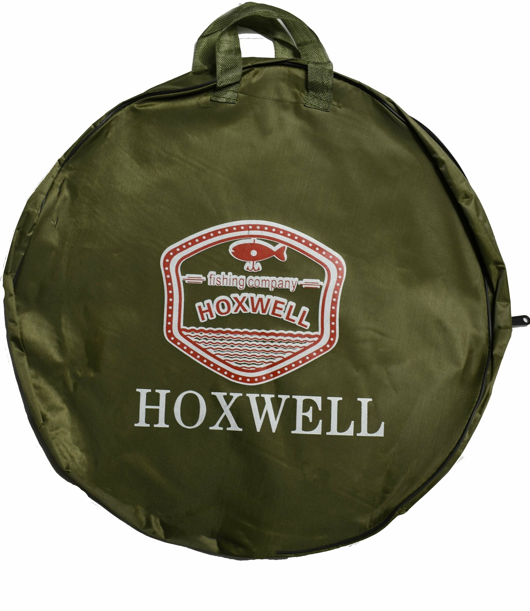 Садок рыболовный Hoxwell прорезиненный круглый в чехле 170х33см