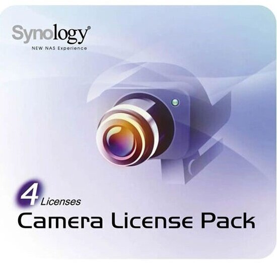 Лицензия Synology Camera License Pack 4 (для 4-х камер)