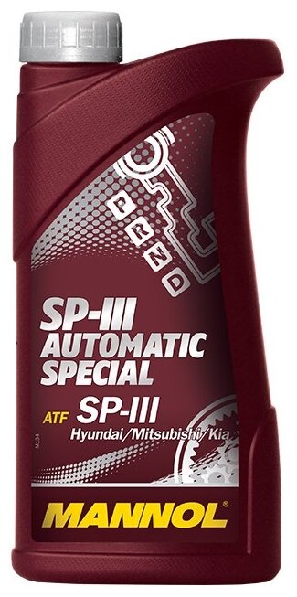 Масло Mannol Atf Sp-Iii Automatic Special (1л) Hyundai Atf Sp-Iii Kia Atf-Sp-Iii Mitsubishi Atf Sp3 1347 Металл 8209 SCT арт...