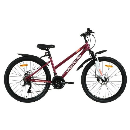 Велосипед 26" PROGRESS Ingrid Pro RUS, цвет бордовый, р. 15"