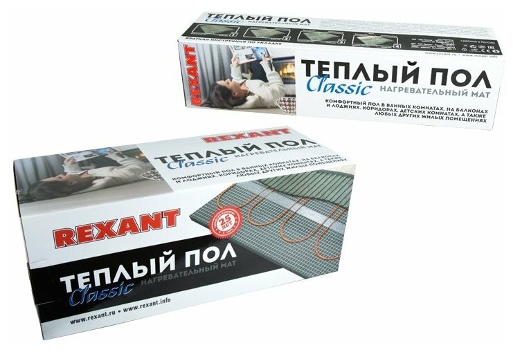 Мобильный теплый пол, REXANT, Classic RNX-13-1950 1950, 13 м2, 2600х50 см - фотография № 10