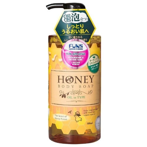 фото Гель для душа funs honey oil