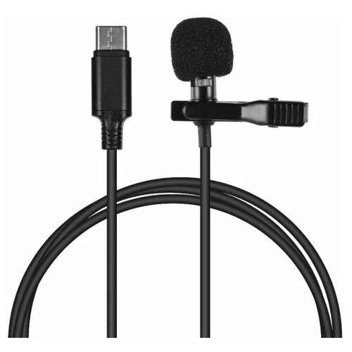 Микрофон с выходом USB Type-C Lavalier GL-121 Черный 79000₽