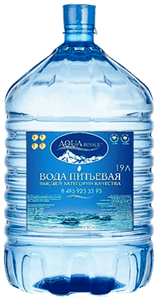 Вода для кулера «Аква Роял» 19 л. (Одноразовая тара)