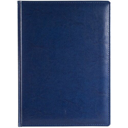 Еженедельник Nebraska, датированный, синий, 19,8х27х1,6 см, искусственная кожа