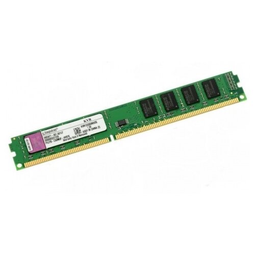 Оперативная память Kingston 2 ГБ 1 ГБ x 2 шт DDR3 1333 МГц DIMM CL9 KVR1333D3N9K22G 59900₽