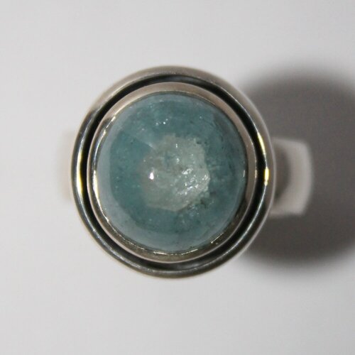 Кольцо True Stones, аквамарин, размер 17, голубой кольцо true stones аквамарин размер 17 голубой