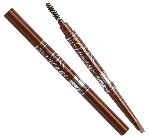 TianDe Карандаш для бровей Eyebrow Pencil, оттенок 01 коричневый