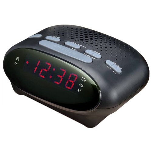 BV-36RKR BVItech радио-часы сетевые красныйчерный 137000₽