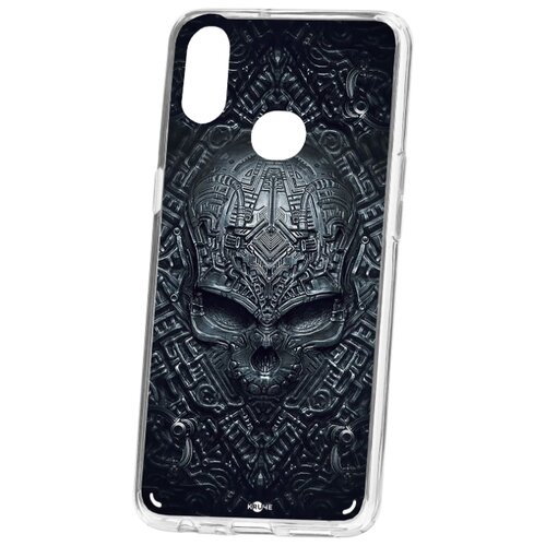 фото Чехол на samsung galaxy a10s kruche print череп техно